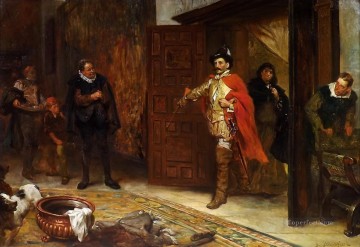 じゃじゃ馬ならし ロバート・アレクサンダー・ヒリングフォードの歴史的な戦闘シーン Oil Paintings